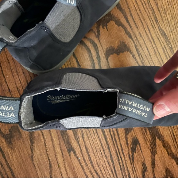 Navy Blundstone Chelsea boots - Picture 5 of 5